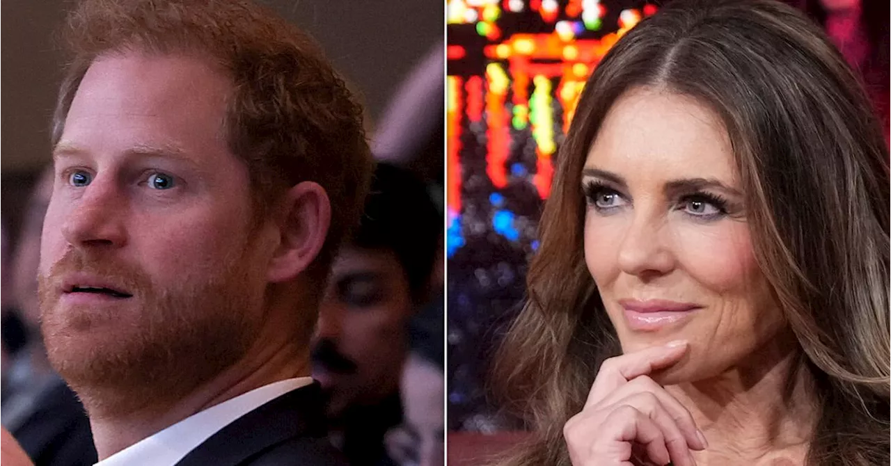 Elizabeth Hurley Responds To Rumour She Took Prince Harry’s Virginity