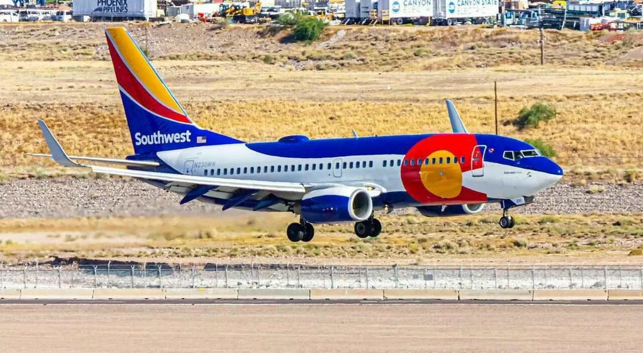 Paura su un aereo della Southwest Airlines durante l'atterraggio a LaGuardia