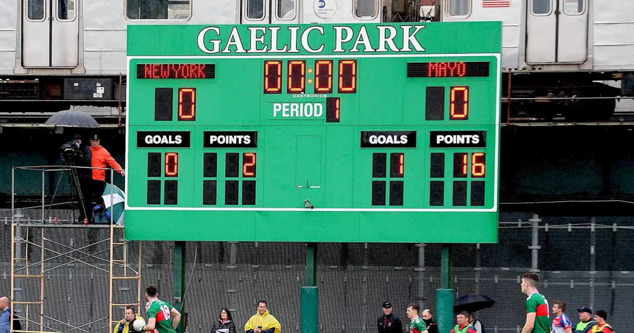 GAA games on TV this weekend as New York v Mayo and Monaghan v Cavan among ties