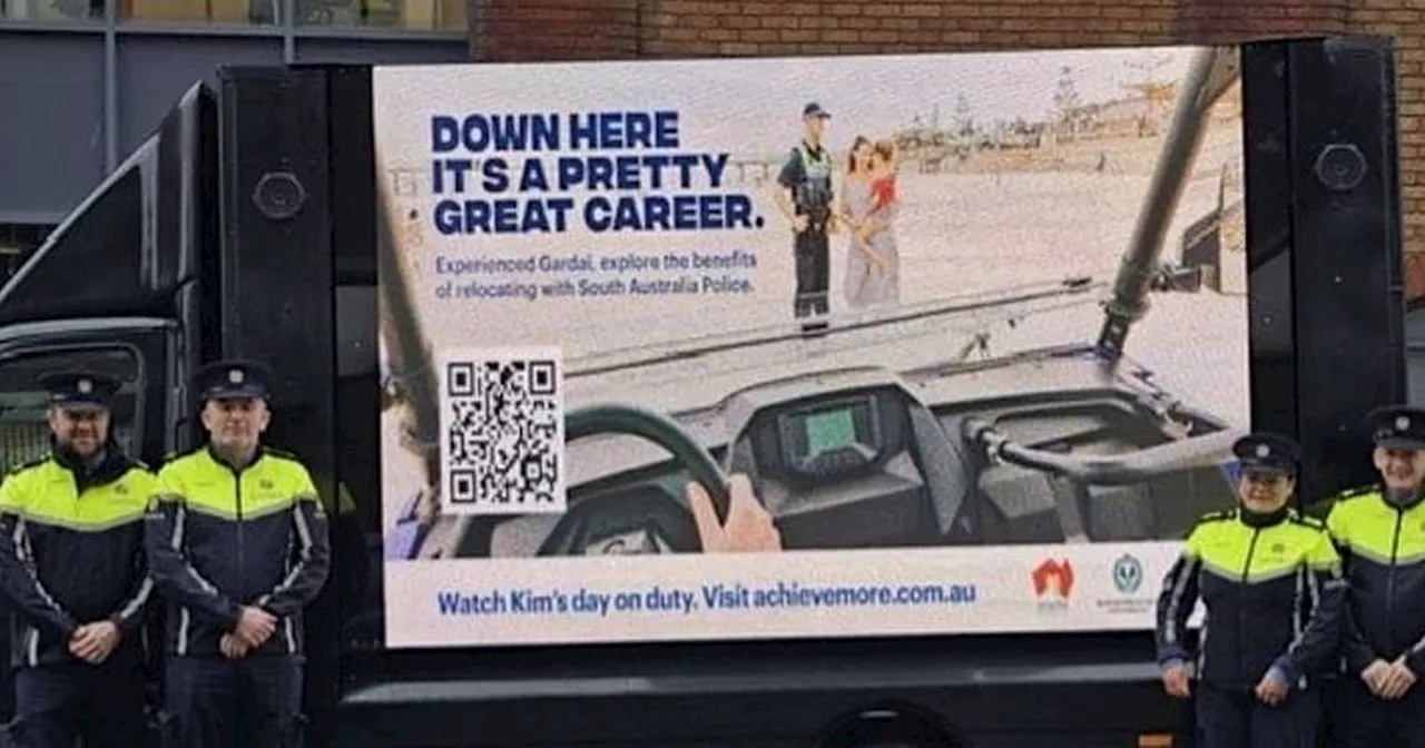 Gardaí Not Impressed with Recruitment Advert for South Australia Police