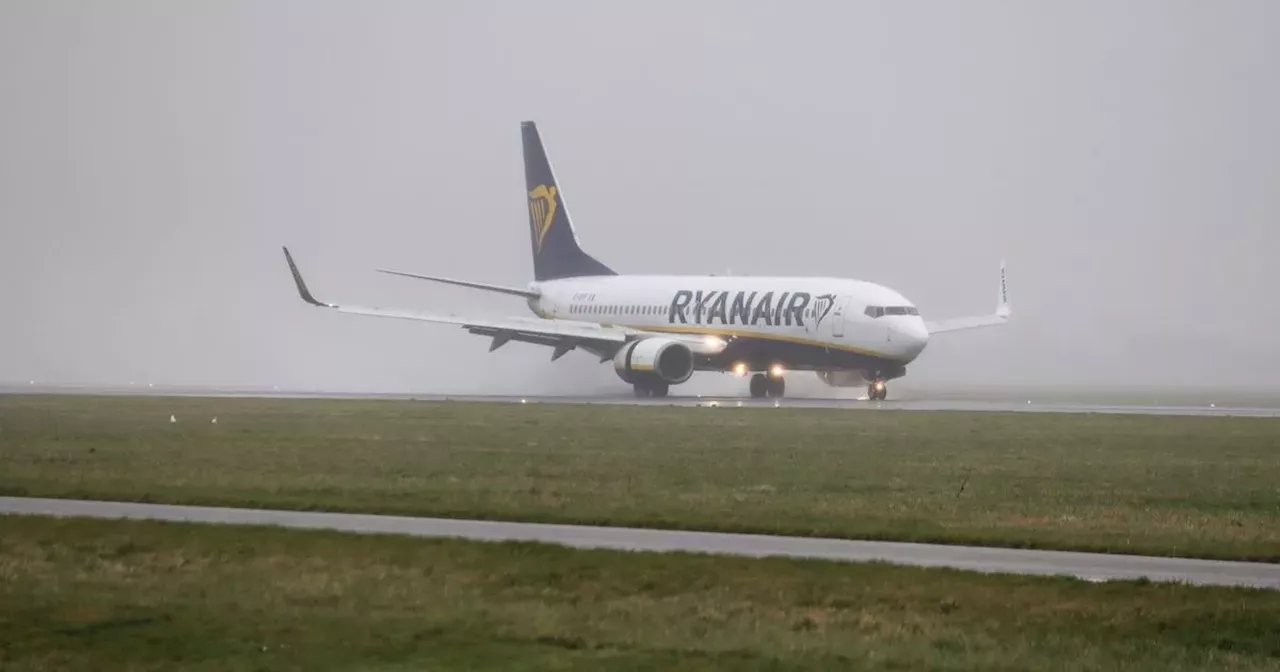 Ryanair issues 48-hr storm warning for passengers ahead of 'significant' weather