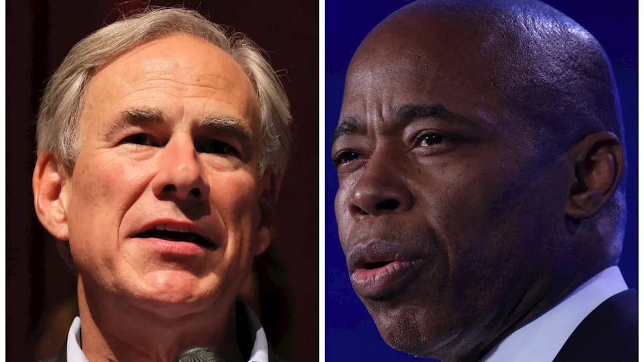 Texas Gov. Abbott and NYC Mayor Adams Clash Over Migrants