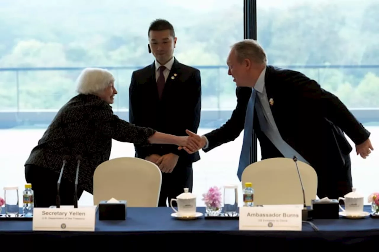 US Treasury Secretary Yellen meets foreign business leaders in China ahead of trade talks