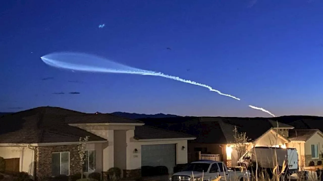 Skies alert: 3rd rocket launch in 3 weeks may be visible in southern Utah