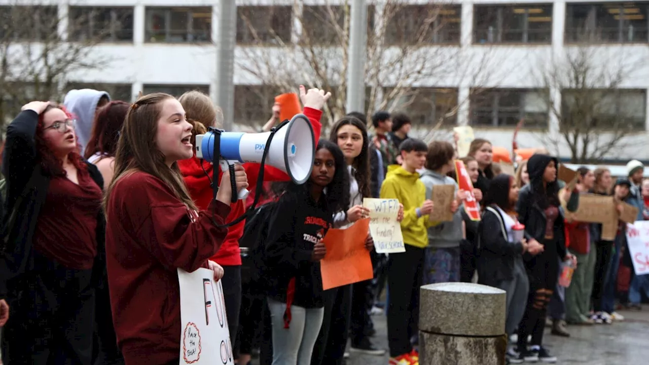 Alaskan Students Walk Out of School to Protest Education Funding Veto