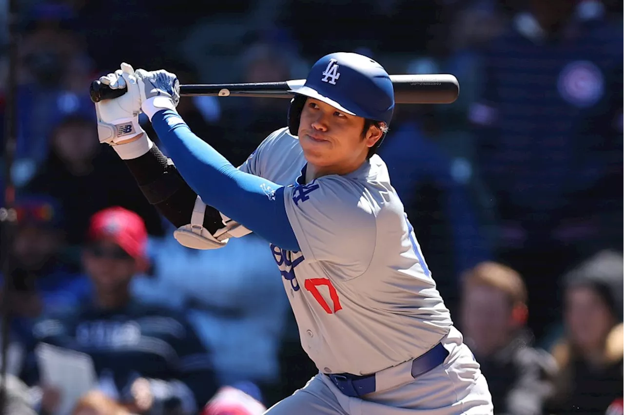 Dodgers' Shohei Ohtani Hits Double and Homers in Loss to Cubs