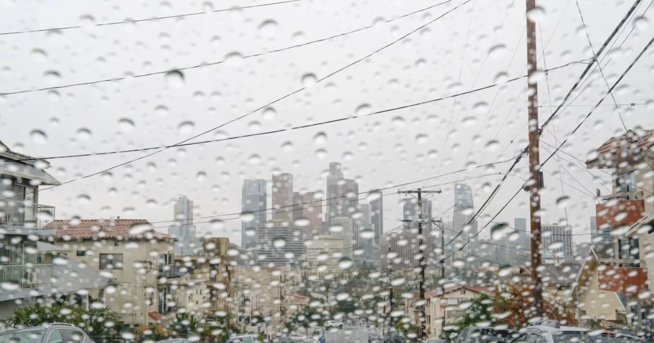 Your SoCal Weather Report For Friday, April 5: Rain, Mountain Snow And Thunderstorms