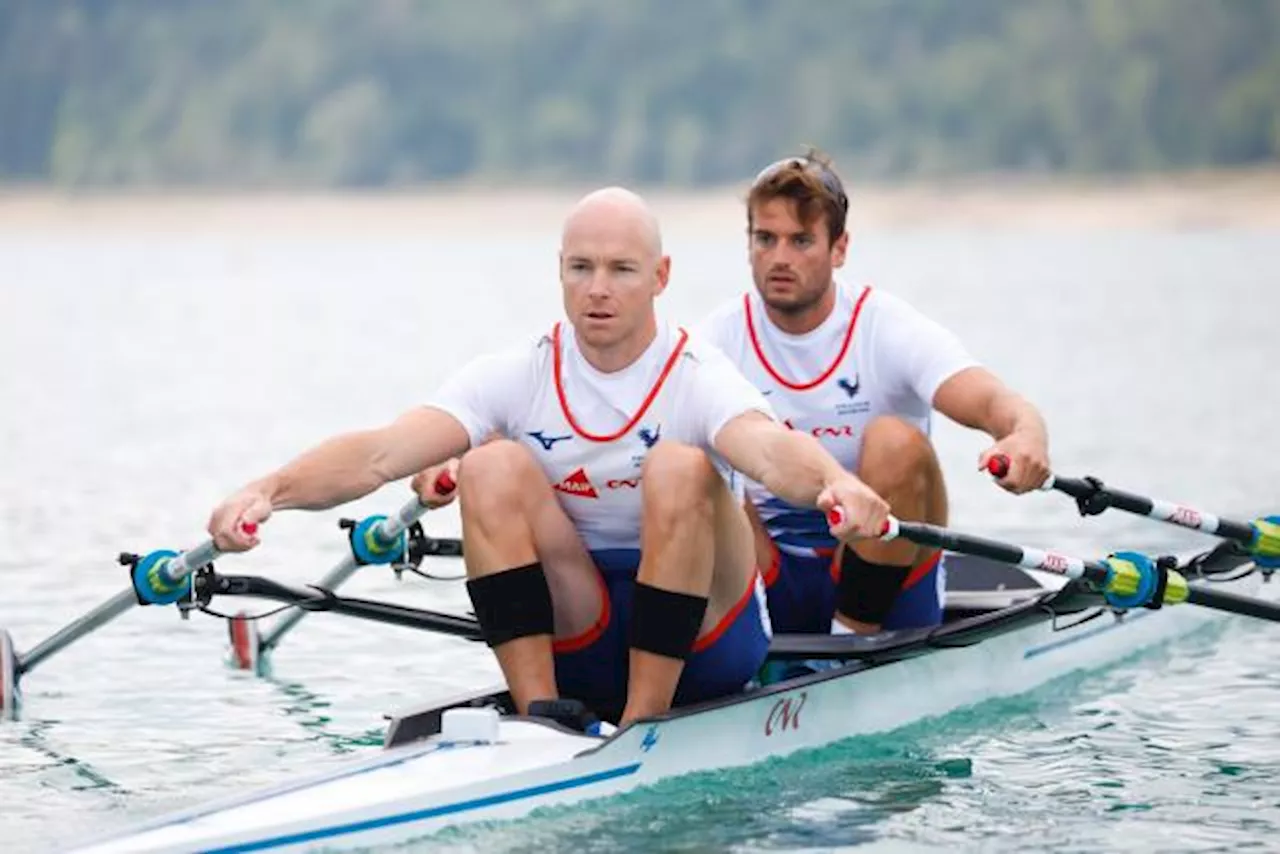 Androdias et Boucheron redressent la barre lors des séries du skiff aux Championnats de France bateaux cour...