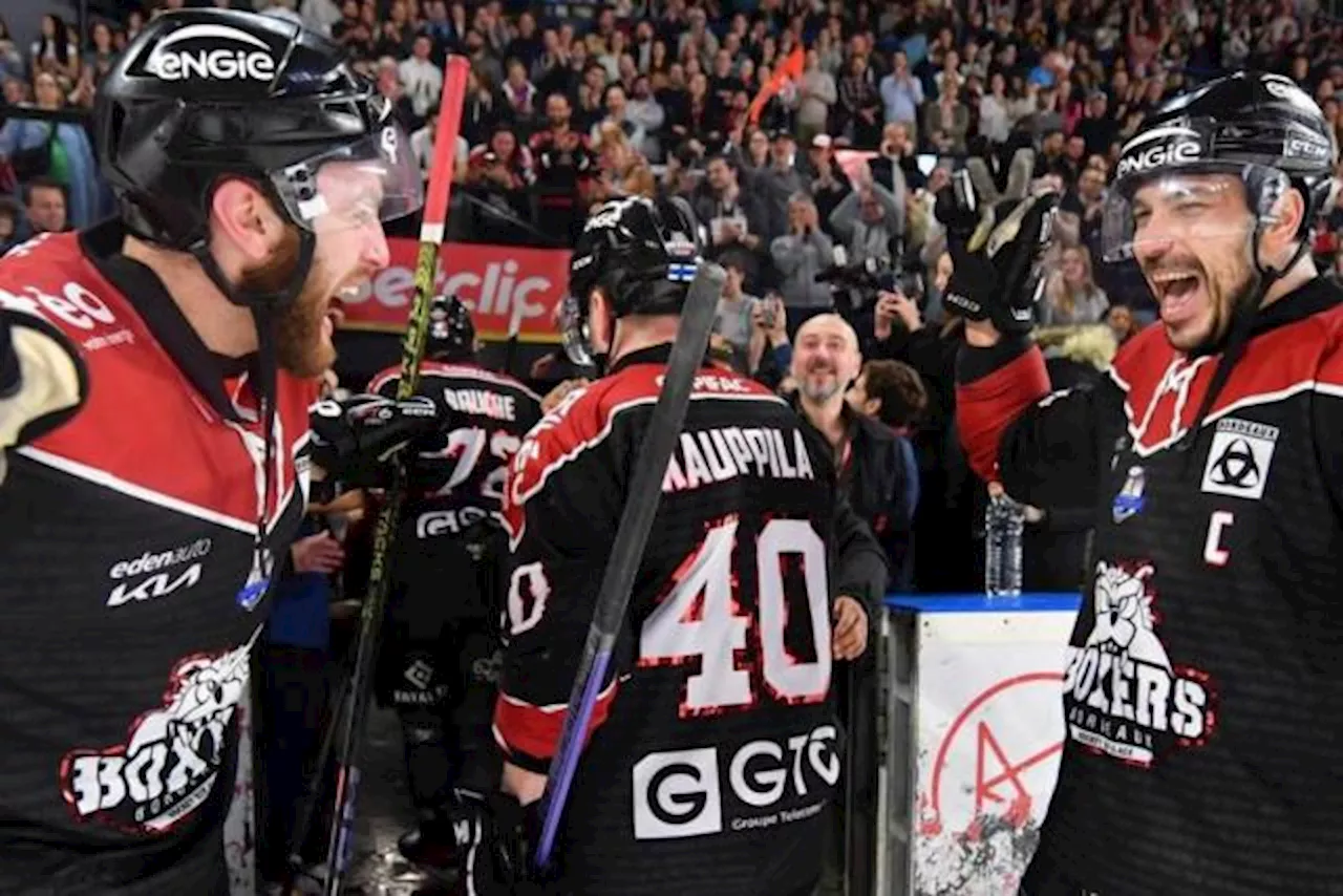 Bordeaux remporte le match 1 de la finale de Ligue Magnus à Rouen