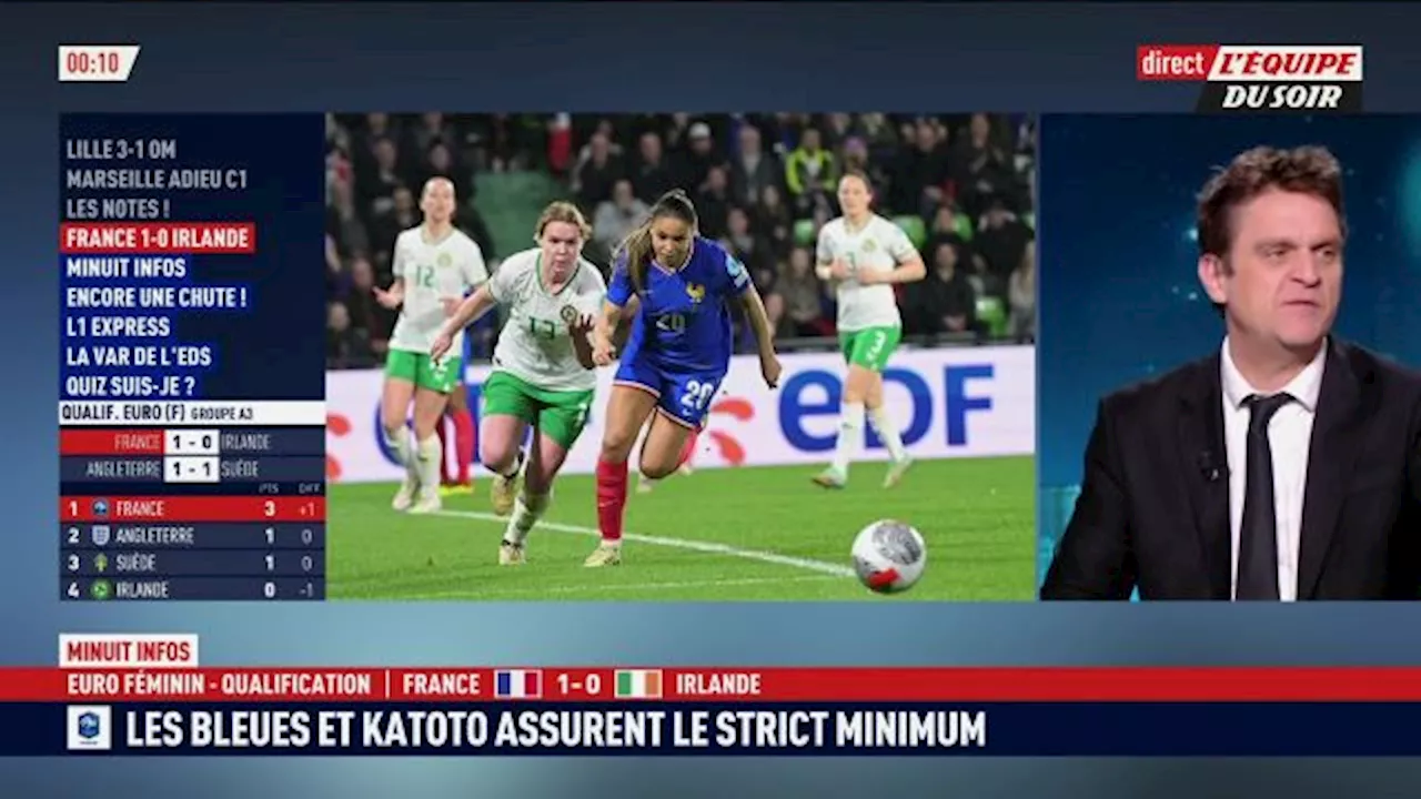 Les Bleues remportent leur premier match de qualification pour l'Euro 2025