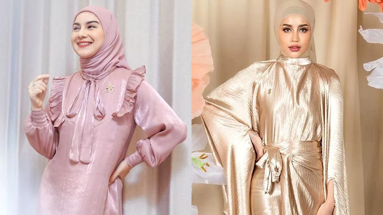 Gamis Shimmer Jadi Tren Lebaran Tahun Ini, Jadi Sorotan Warganet