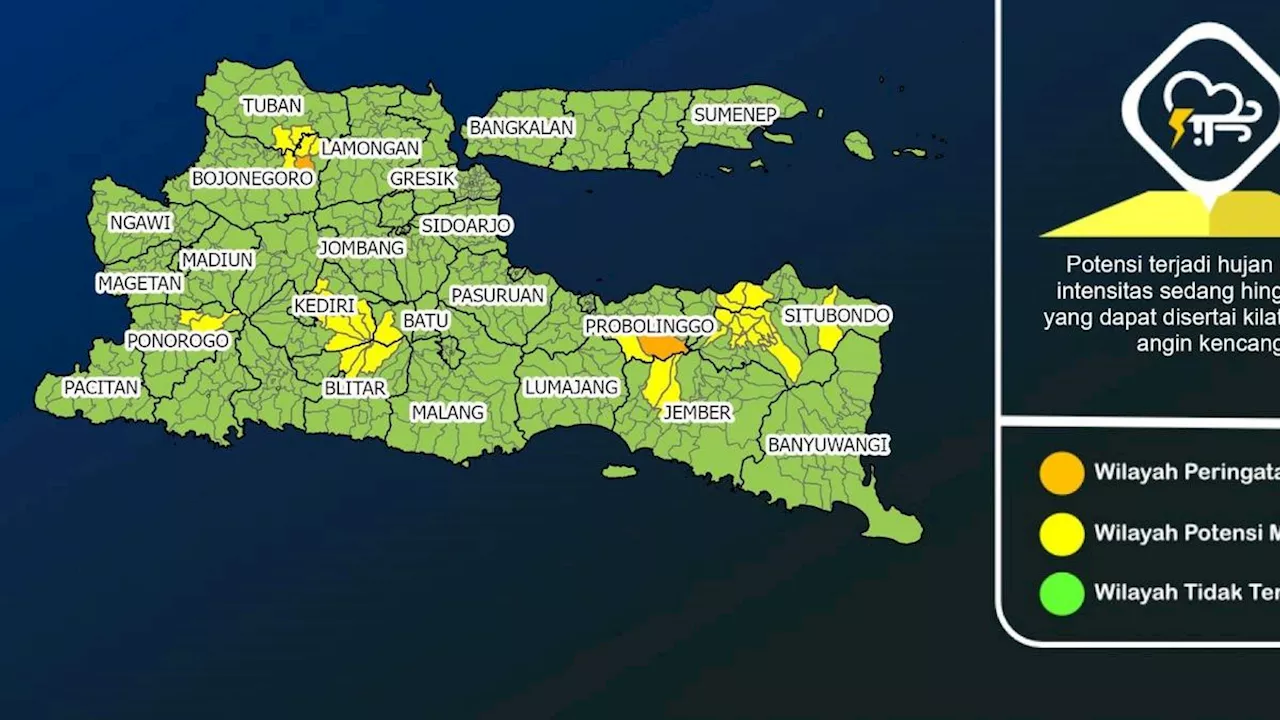 Jatim Masa Peralihan Musim, BMKG Juanda Imbau Waspada Cuaca Ekstrem Saat Mudik