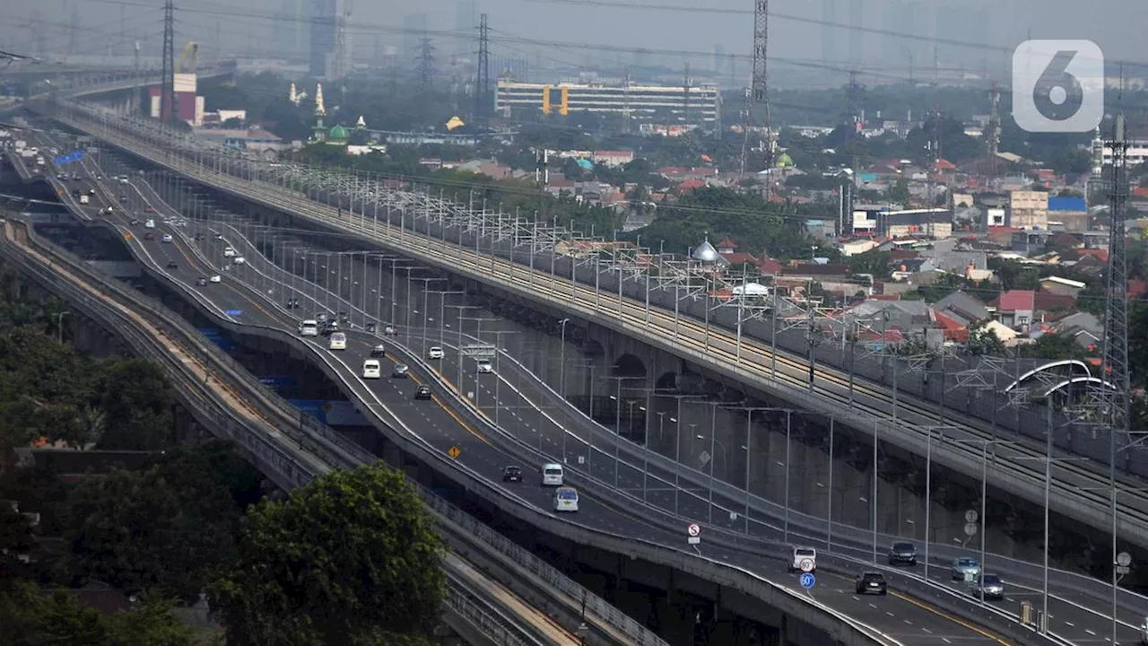 Pengaturan Arus Lalu Lintas di Tol Layang MBZ Selama Arus Mudik Lebaran