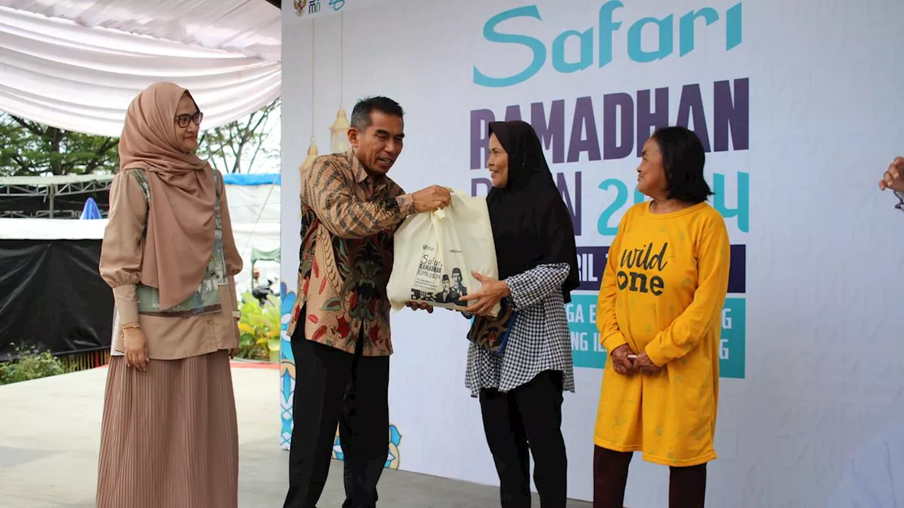 Pertamina Patra Niaga Bagikan 1.000 Paket Sembako dan Santunan Anak Yatim di Kabupaten OKI