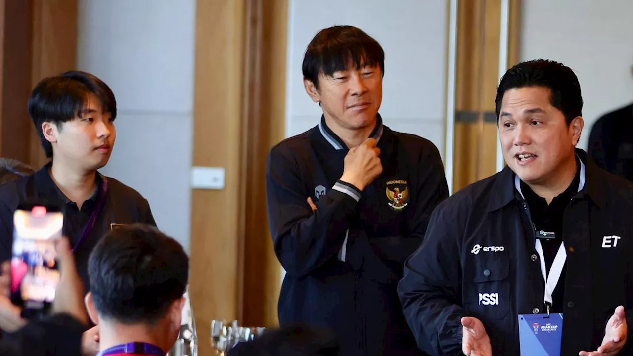 PSSI Chairman Erick Thohir Reaffirms Contract Extension Requirement for Shin Tae-yong