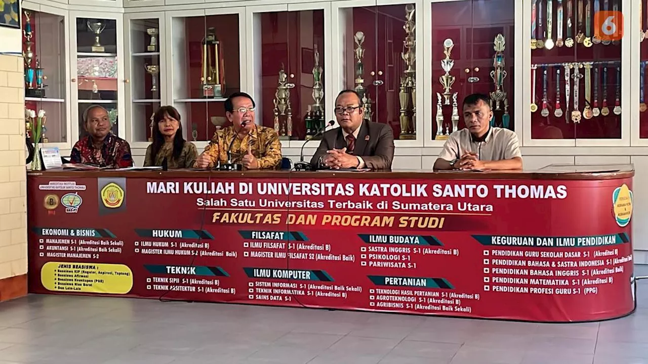 Universitas Katolik Santo Thomas Medan Menegaskan Tidak Ada Keterlibatan Rektor dalam Kasus TPPO