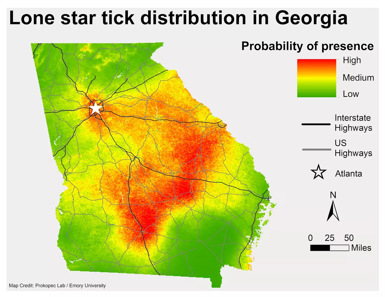 Tracking ticks in Georgia to help monitor emerging diseases