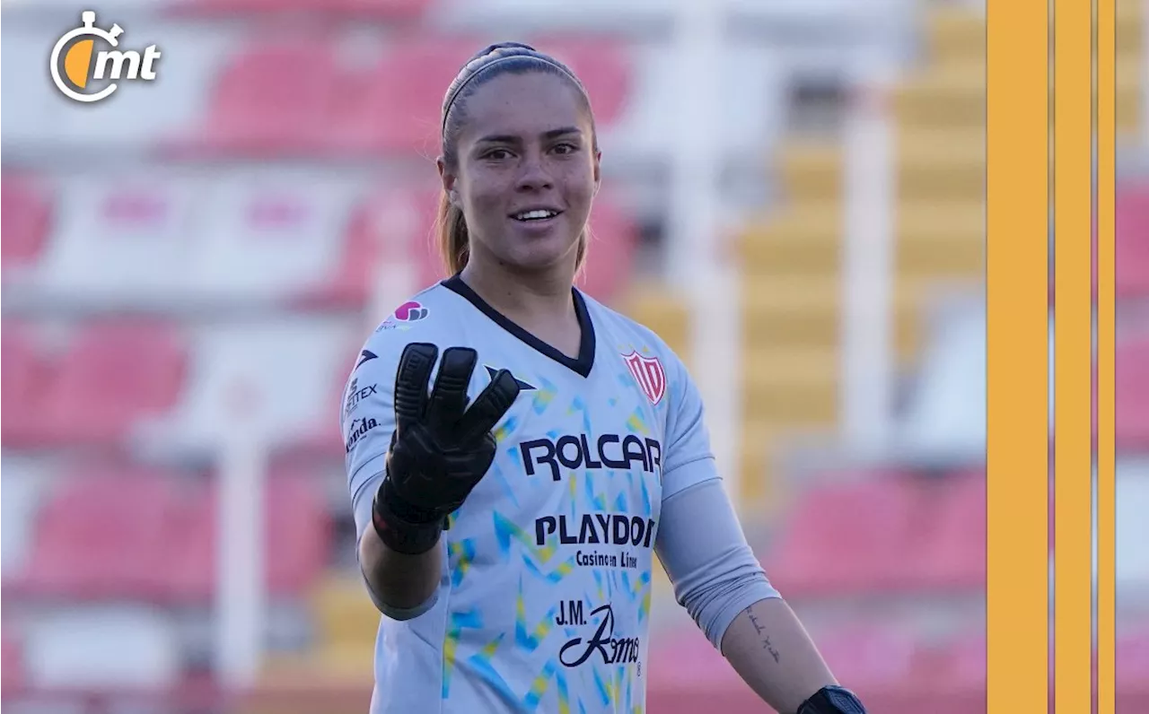 Valeria Martínez, de Necaxa, llora tras ser convocada a Selección Sub-20