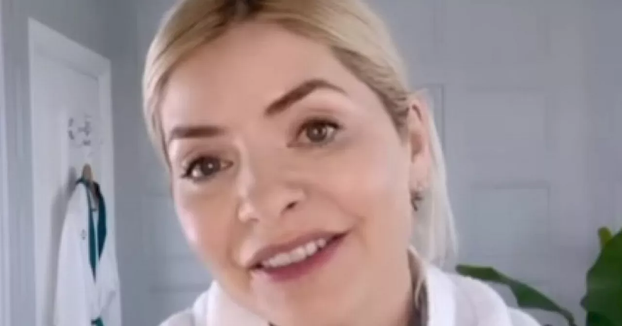 Holly Willoughby defended as she apologises for 'greasy hair' in new video