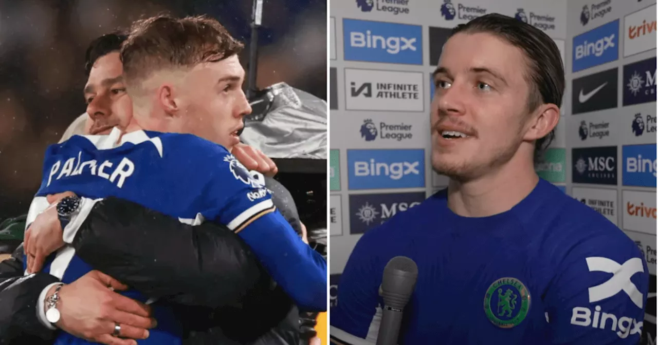 Conor Gallagher stunned by 'mad' stat after Chelsea beat Man Utd