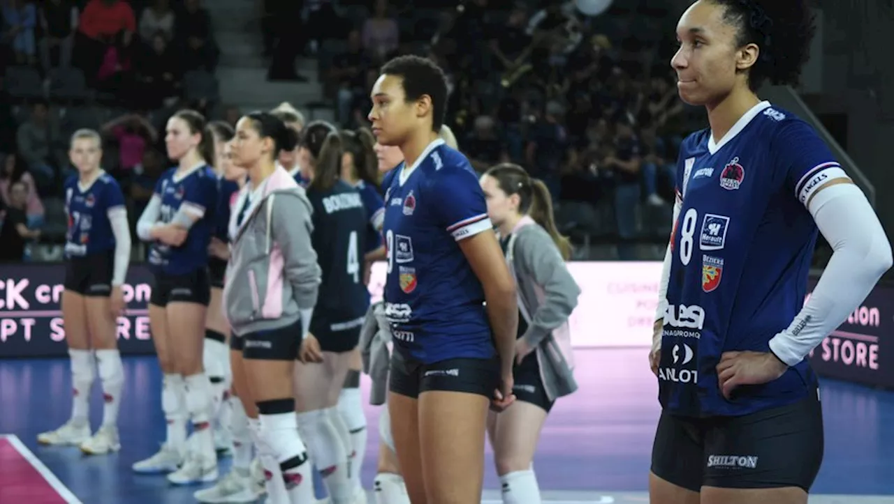 Volley-ball : la fin du rêve des Béziers Angels, battues par le Volley Mulhouse Alsace