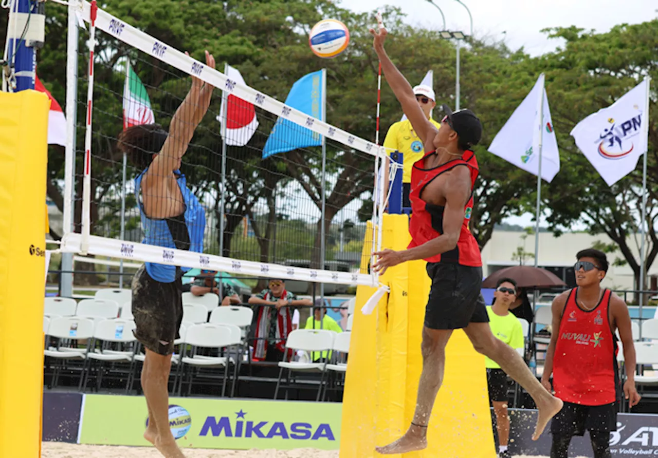 Filipino duo falls short but earns top spot in AVC Beach Tour Nuvali Open