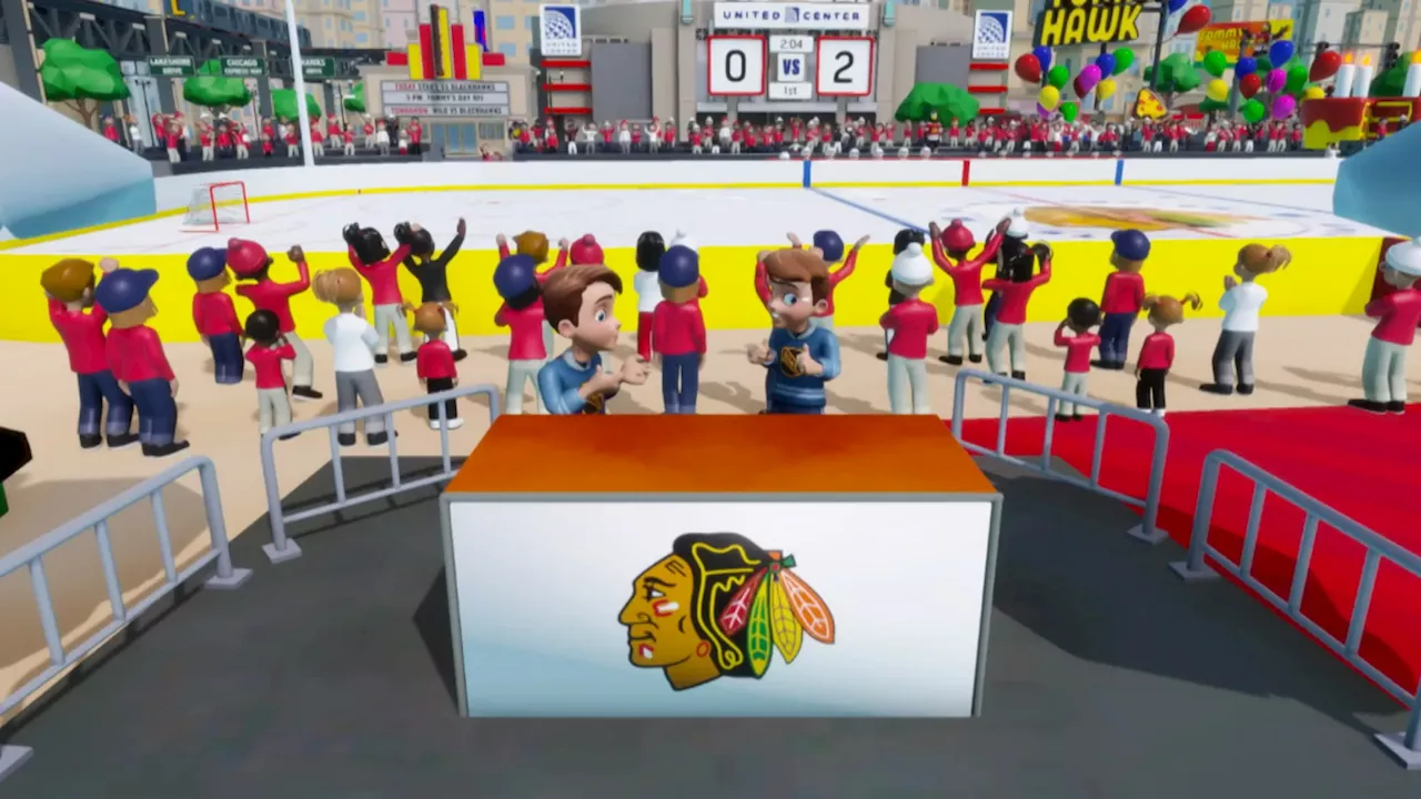 Chicago Blackhawks to Air First-Ever Locally Televised Animated Game