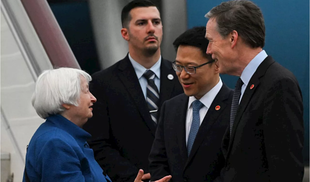 U.S. Treasury Secretary Yellen Begins Official Meetings in China