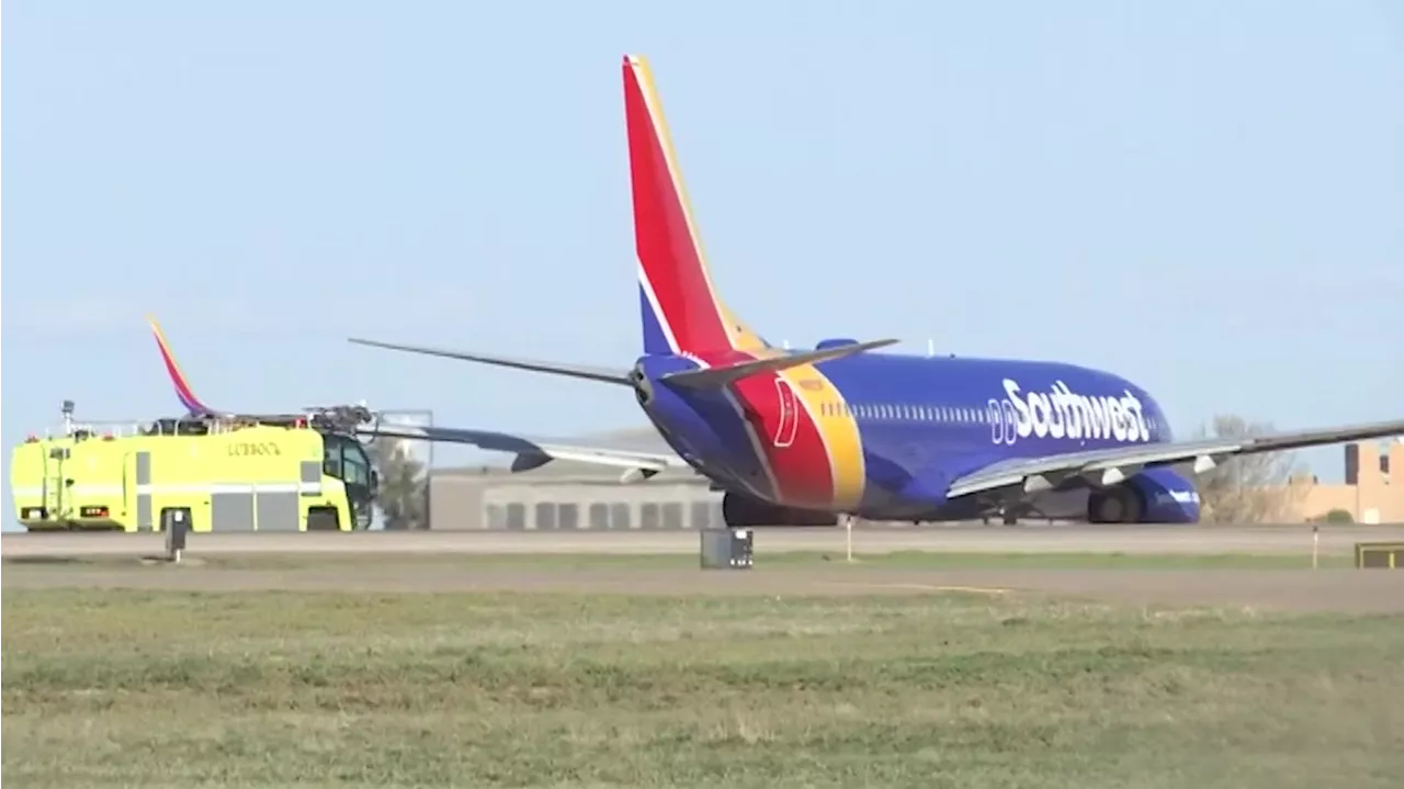 Southwest jet cancels takeoff, returns to Lubbock terminal after engine fire