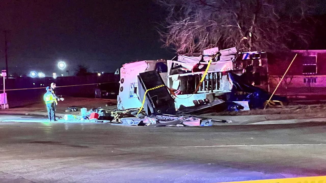 Speed may have been a factor in Fort Worth fire truck crash, according to TxDOT report