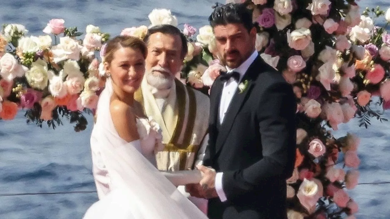 Blake Lively stuns in wedding photos