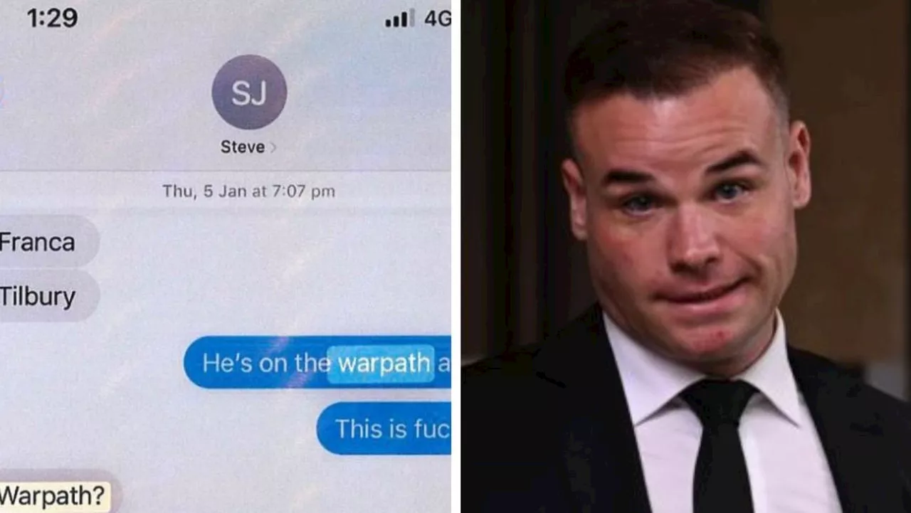 ‘F**ked’: 7 producer’s party texts revealed