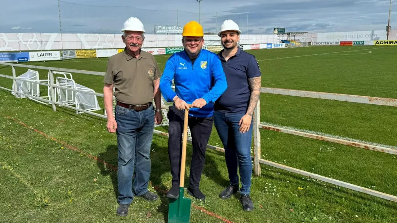 Endlich! Stripfing hat zu bauen begonnen