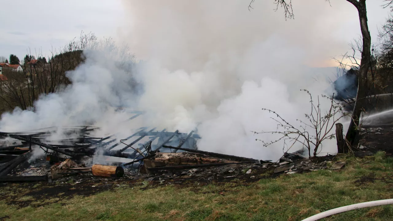 Großbrand im Ortszentrum von Jeitendorf