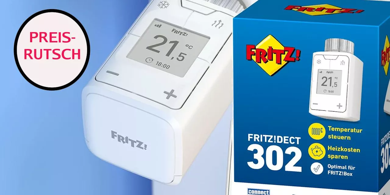 Smartes Thermostat von MediaMarkt günstig wie nie verschleudert! AVM Fritz Dect 302 für Fritz Box