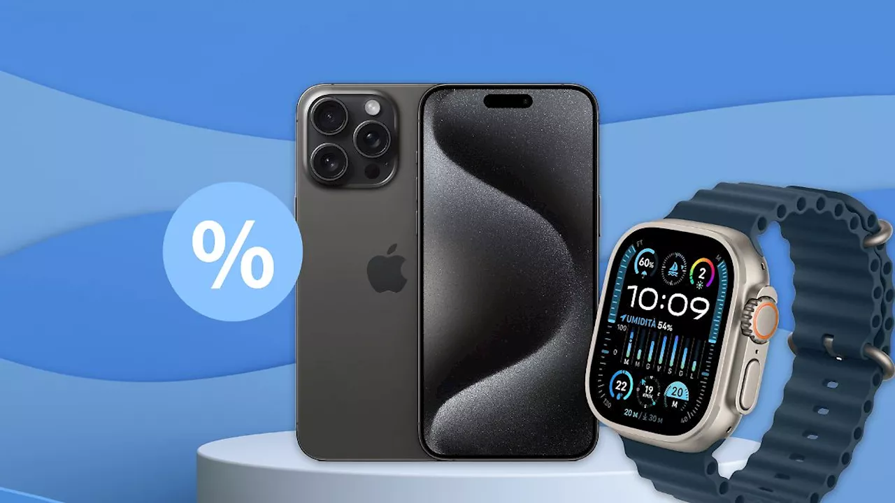 Angebote bei Amazon & Co.: Deal des Tages: iPhone 15 Pro mit Watch Ultra 2