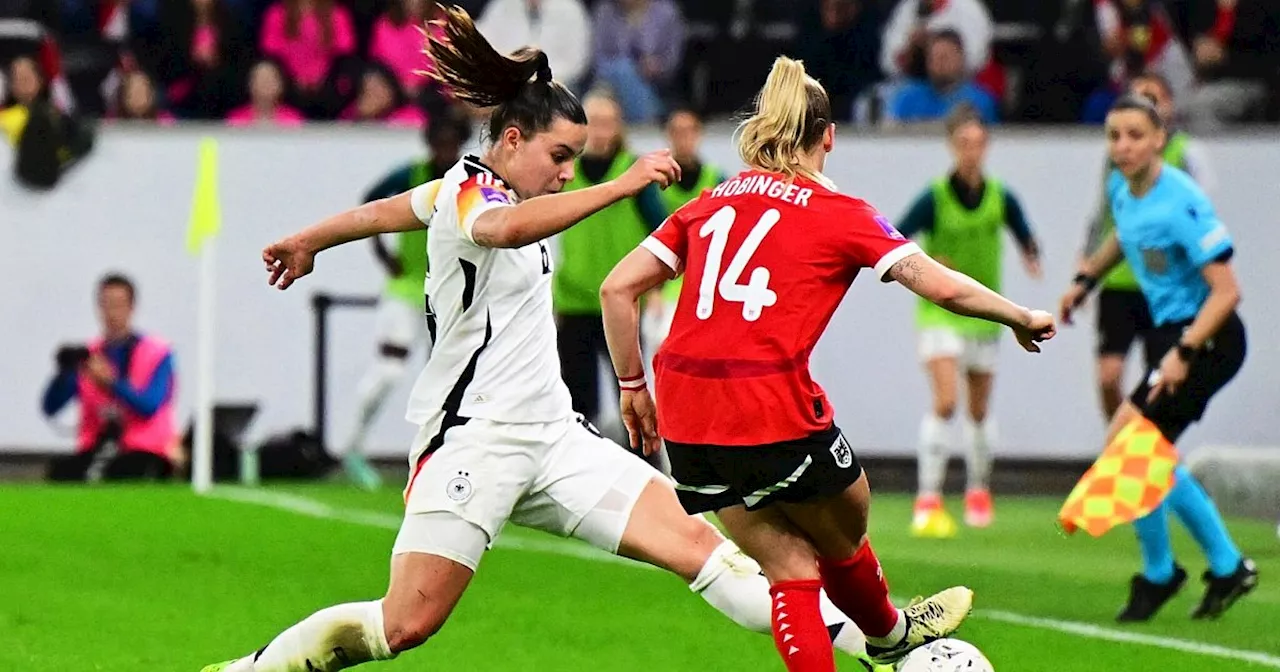 3:2 in Linz: DFB-Frauen schwächeln lange gegen Österreich