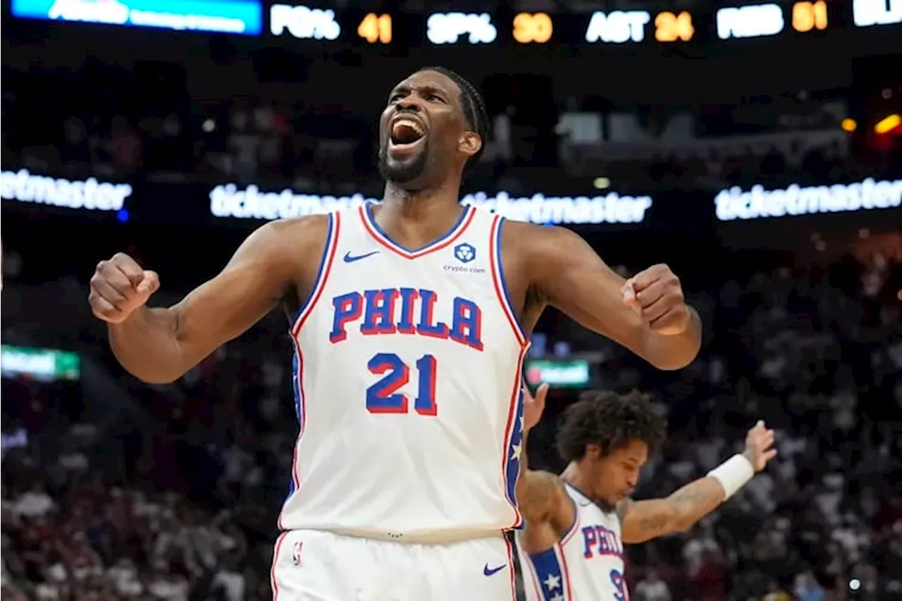 Sixers-Heat takeaways: Joel Embiid and Tyrese Maxey pairing thrives; offense struggles vs. zone