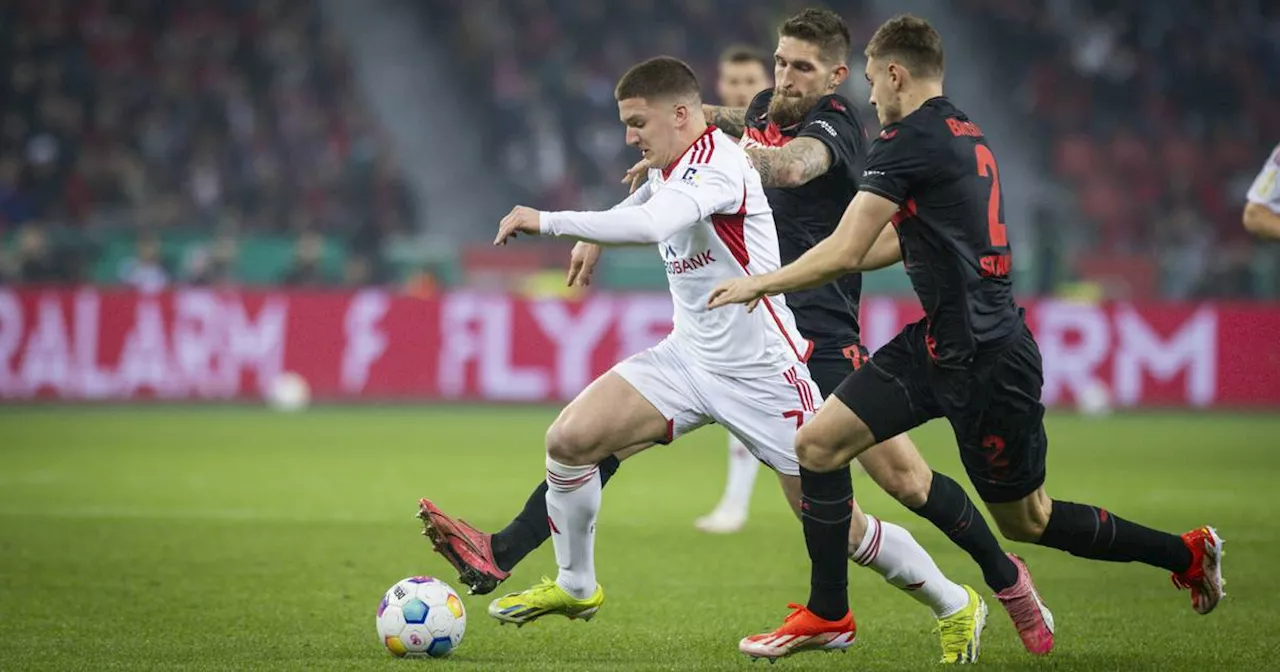 DFB-Pokal-Halbfinale: Fortuna Düsseldorf gegen Bayer Leverkusen