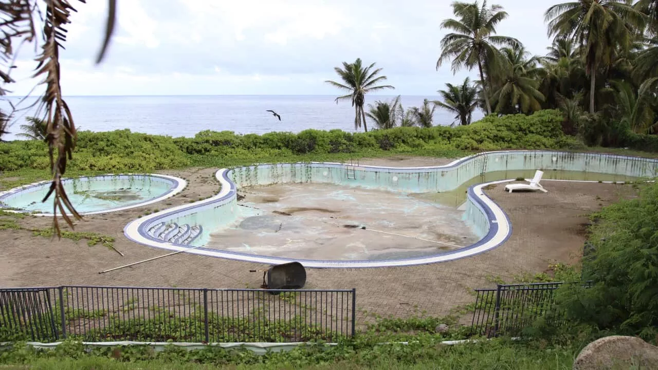 An abandoned casino and empty detention centre: What's left for this Australian island?