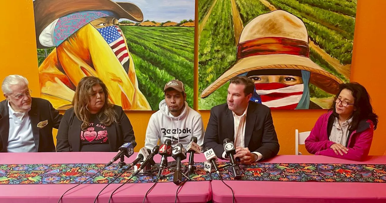 Farmworker who survived mass shooting at Northern California mushroom farm sues company and owner