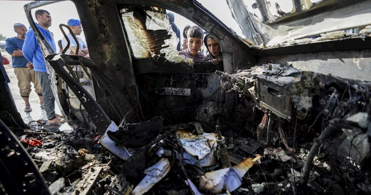 Israel dismisses 2 officers over deadly drone strikes on aid workers in Gaza