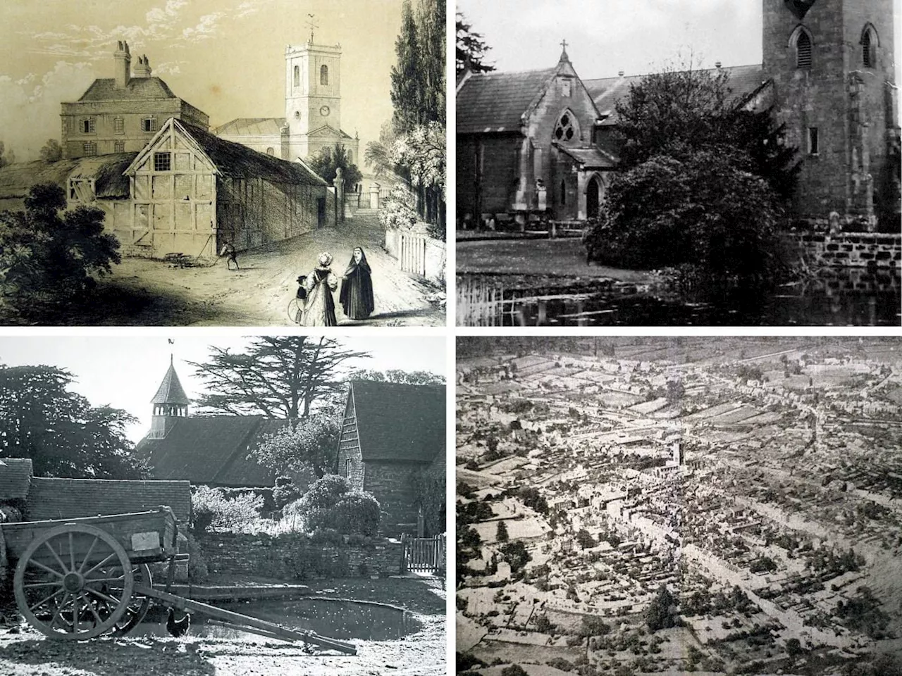 11 peaceful pictures of churches in Shropshire's past - including one from the 1800s