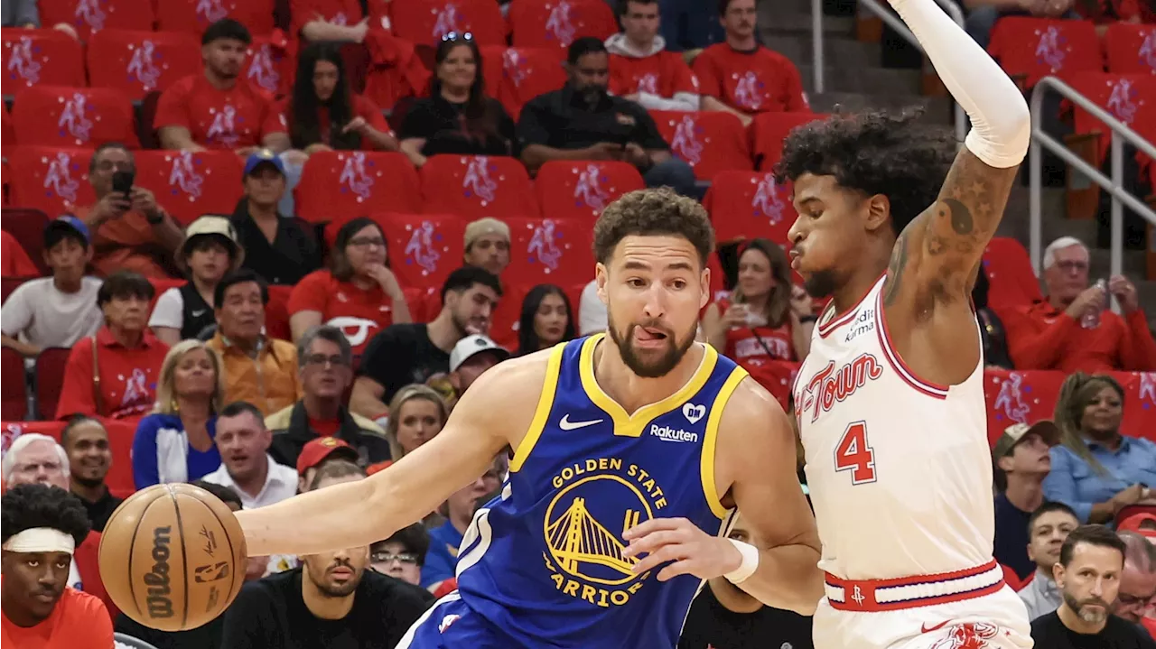 Klay Thompson Ripped Rockets Bench Player for ‘Lame’ Attempt at Trolling With T-Shirt