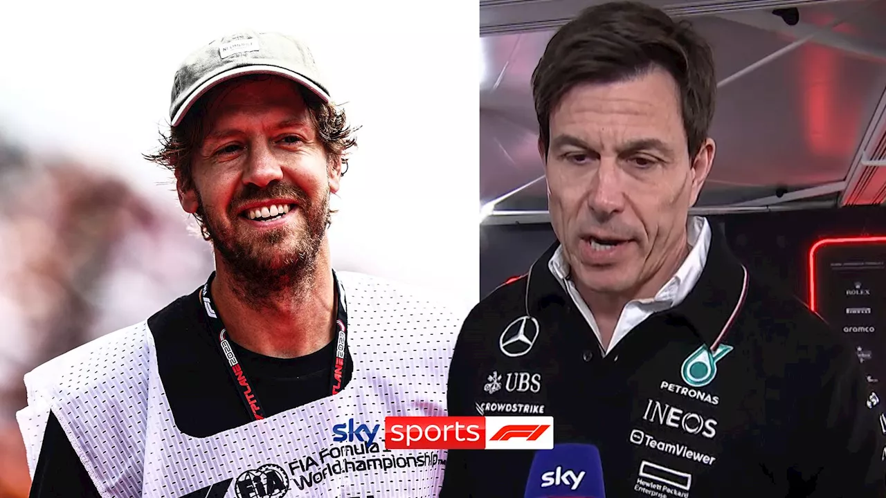 Toto Wolff Considers Sebastian Vettel as a Possible Replacement for Lewis Hamilton at Mercedes