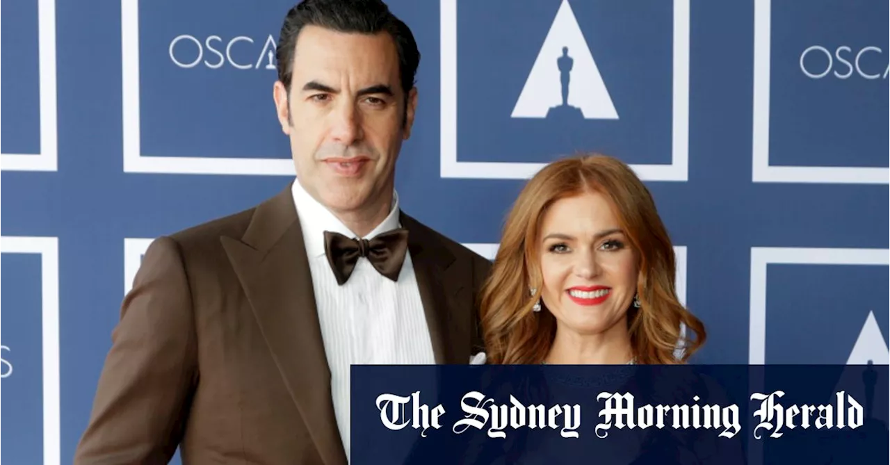 Sacha Baron Cohen and Isla Fisher Announce Divorce with Tennis-Themed Picture