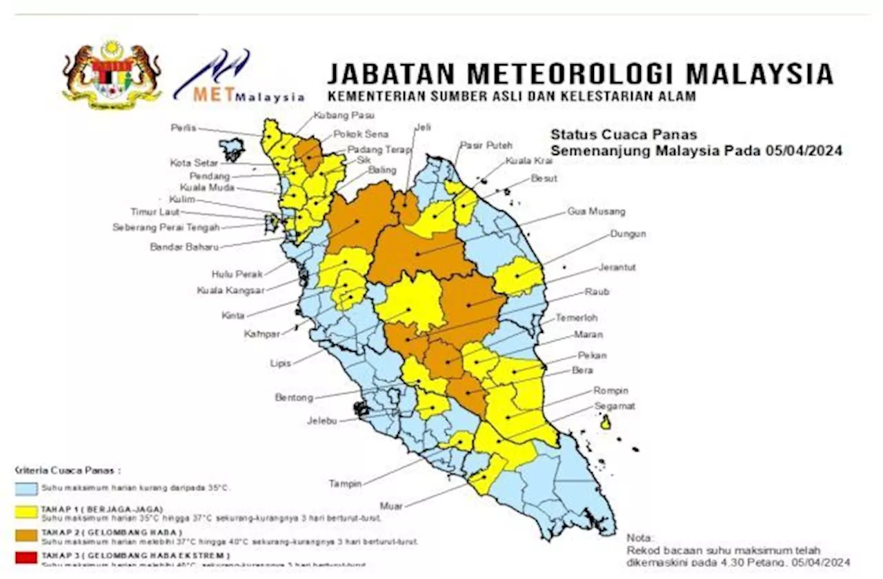 Heat alerts continue despite inter-monsoon season