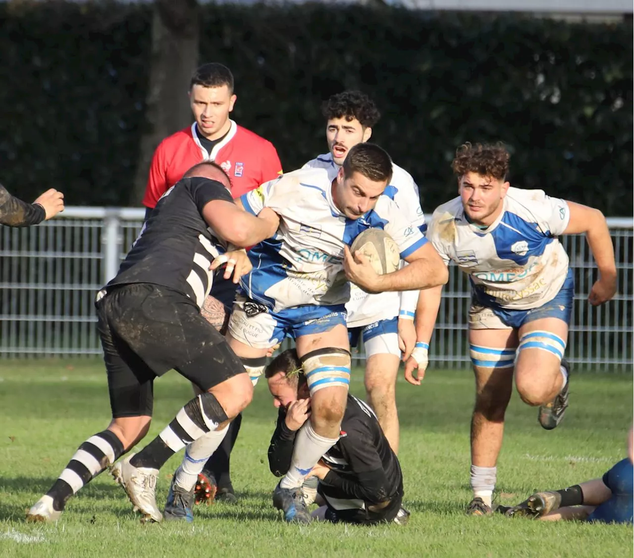 Rugby (Fédérale 3) : Le Bugue joue le derby de la dernière chance au Lardin