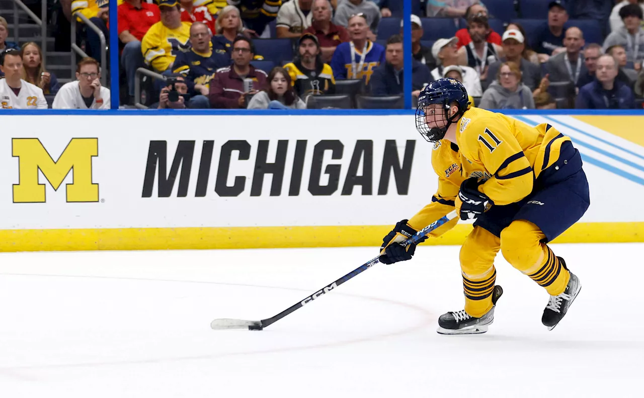 Sharks sign top college free agent Collin Graf to 3-year contract