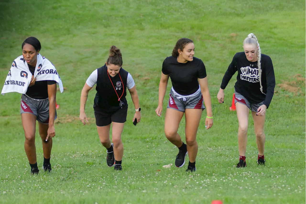 South Carolina Women's Basketball Players Take on Challenging Workout